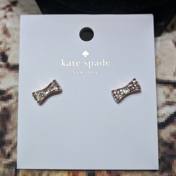 ๐ ๐ Kate Spade Ready Set Bow Pave Bow Studs - Picture 3 of 7